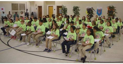 C.H.A.M.P.S. Graduation At Omega Elementary School Press